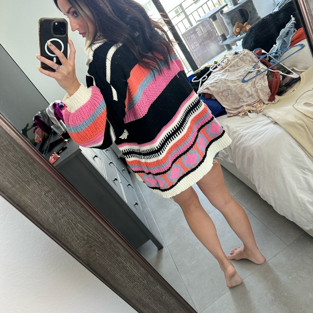 REVOLVE Multicolor Patterned Sweater - Picture 6 of 6